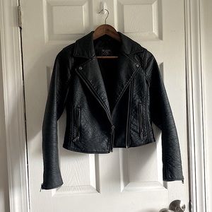 The Staple Leather Moto Jacket